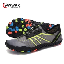 WWKK/Летняя водонепроницаемая обувь; мужские кроссовки; мужские пляжные сандалии для плавания; быстросохнущая обувь для дайвинга; женские носки; Tenis Masculino