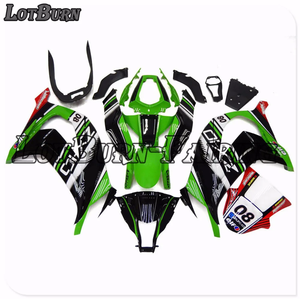 

Fit For Kawasaki ZX10R ZX-10R 2011-2015 11 - 15 Motorcycle Fairing Kit High Quality ABS Plastic Injection Molding Custom