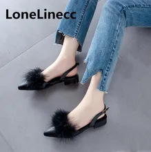 

Sandals women flat shoes Fur Pointed Toe sexy women flats Big size sandal women shoes leather Gladiator shoes woman Ladies shoes