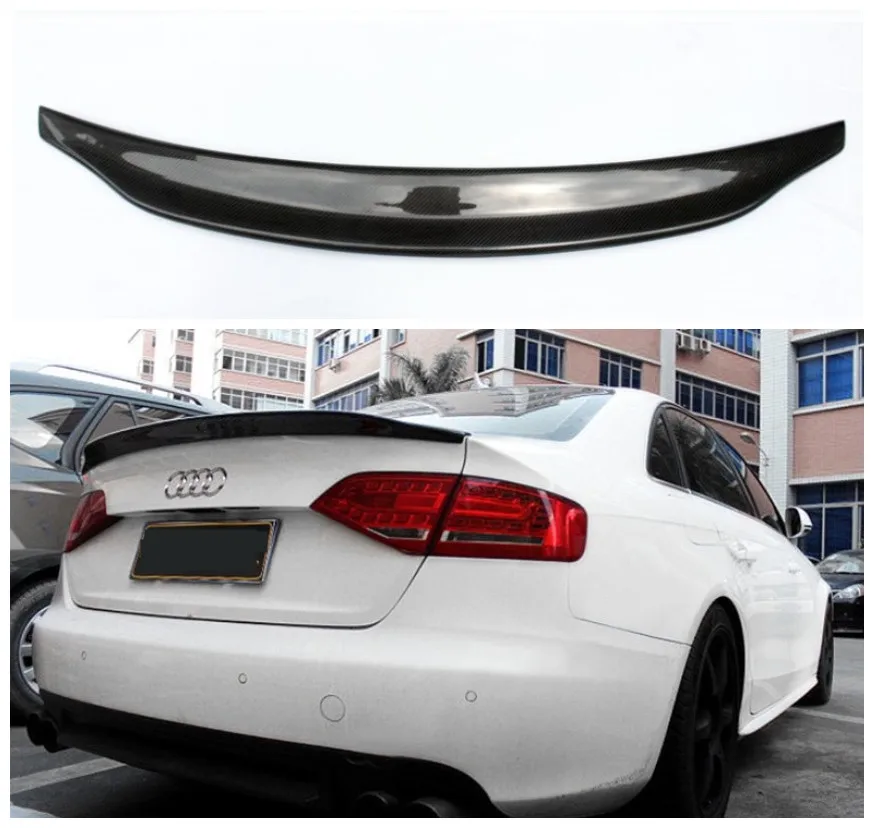 

For Audi A5 S5 Coupe 2009-2016 Carbon Fiber Spoiler Rear Wing Spoilers High Quality Auto Accessories