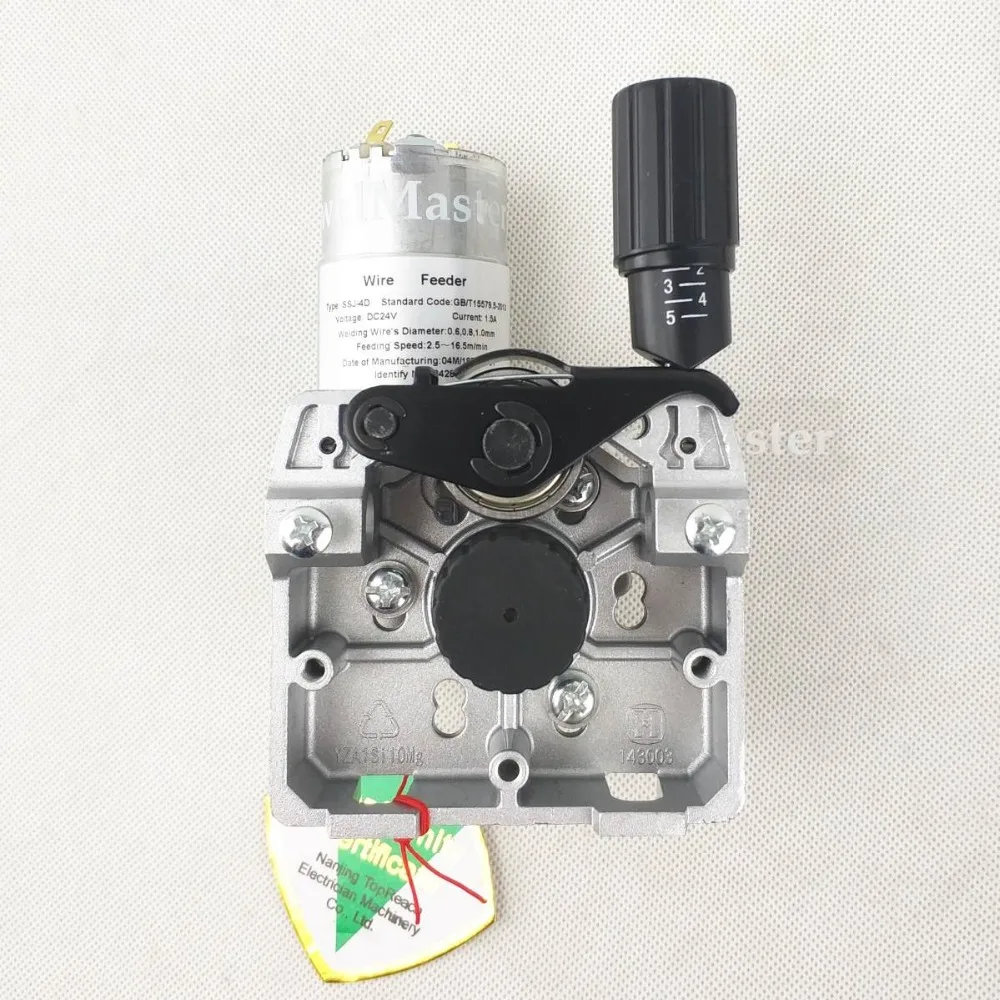 

SSJ-4D Wire Feeder 24V Wire Feed Assembly 0.8-1.0mm/.03-.04"(detault) Wire Feeder for MIG/MAG Welding Machine