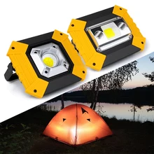 20 Вт COB светодиодный рабочий свет USB Перезаряжаемый поисковый светильник портативный прожектор светильник Точечный светильник наружный светильник для охоты кемпинга флэш-светильник