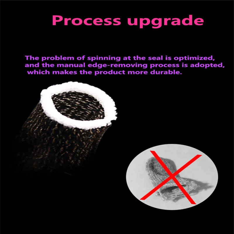 Prevent hand sweat Fingertip gloves for iphone xiao mi huwwei samsung Galaxy mobile games touch ipad Smart phone mouse durable