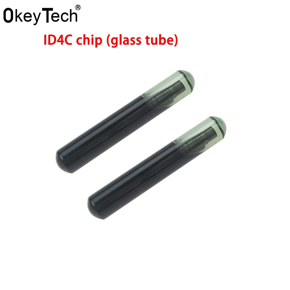 

OkeyTech High Quality Newest ID4C Transponder Chip Blank ID 4C Glass Chip For Toyota Car Key Wholesale Free Shipping