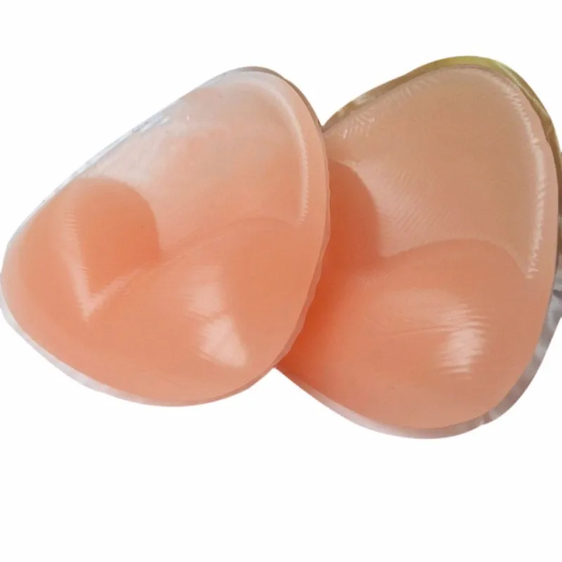 Women Sexy Silicone Bra Gel Invisible Inserts Push Up Bra Triangle Pads Enhancer Breast Pads Insert Breast 5