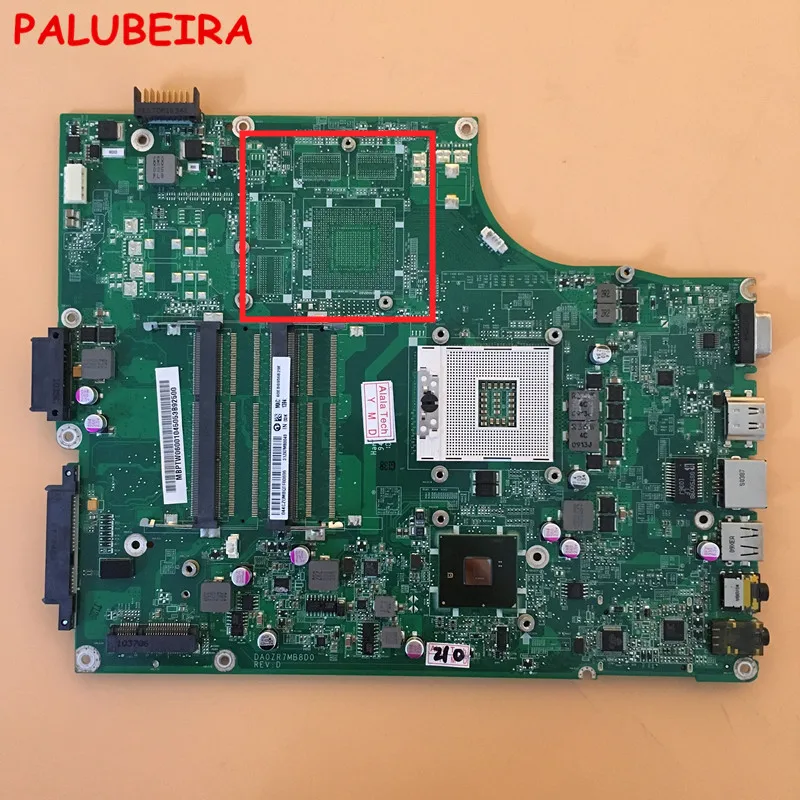 PALUBEIRA High quality For ACER Aspire 5745 5745G Laptop motherboard DA0ZR7MB8D0 HM55 DDR3 100% full Tested | Компьютеры и офис