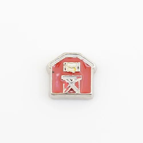 

The barn, Floating charms,Fit floating charm lockets, FC0169