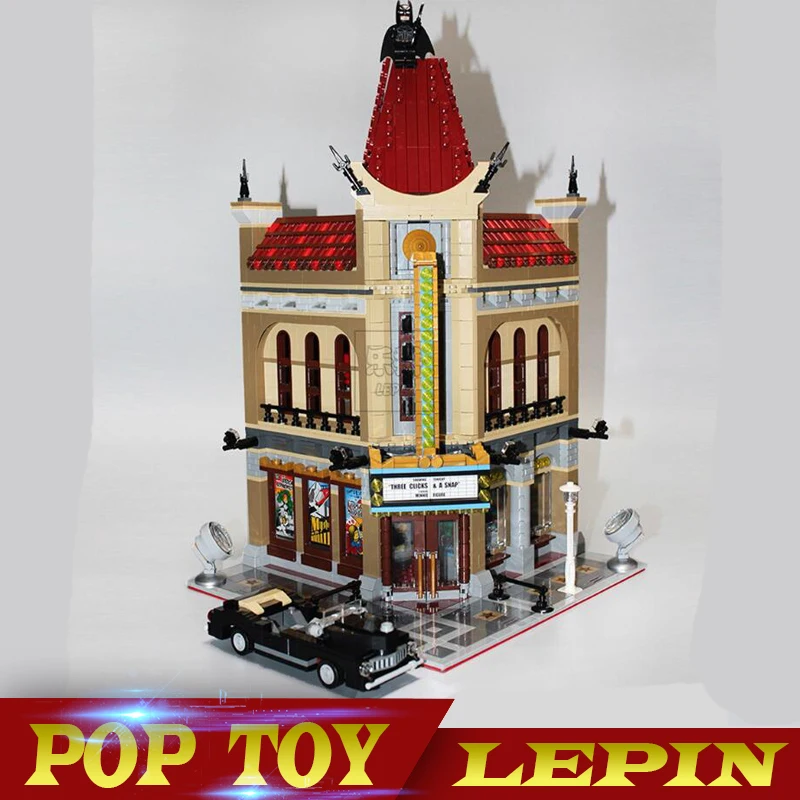 

LEPIN 15006 2354pcs Palace Cinema Model Building Blocks Set Bricks Toys Compatible legoed 10232 Toys For Children