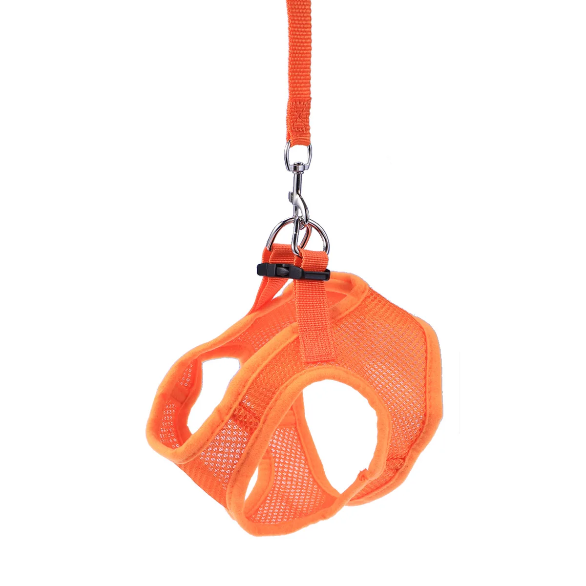 

Air Mesh Comfortable Soft Breathable Fashion Bright Color Pet Harness Vest Leash Lead Set for Dog Pet
