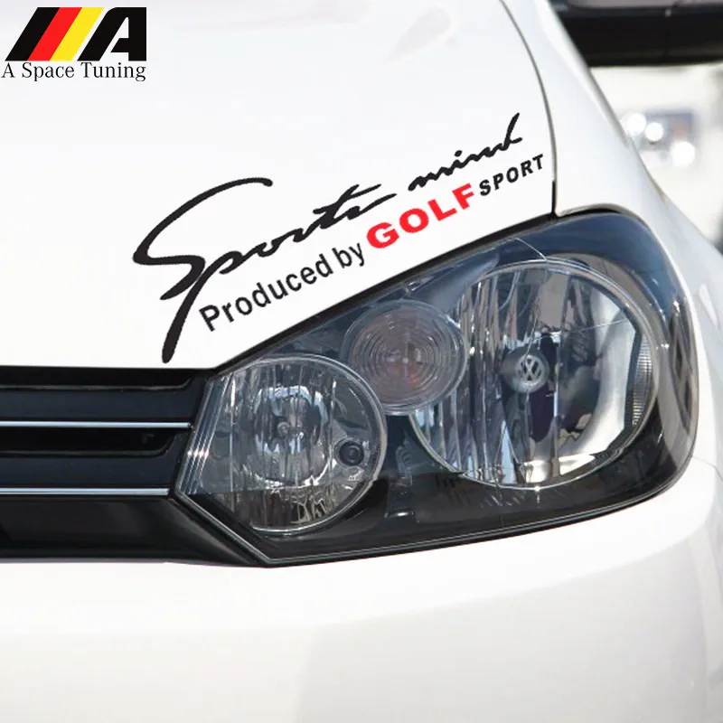 Автомобильная наклейка Sports Mind произведенная Golf Sport автомобильная фара дверь