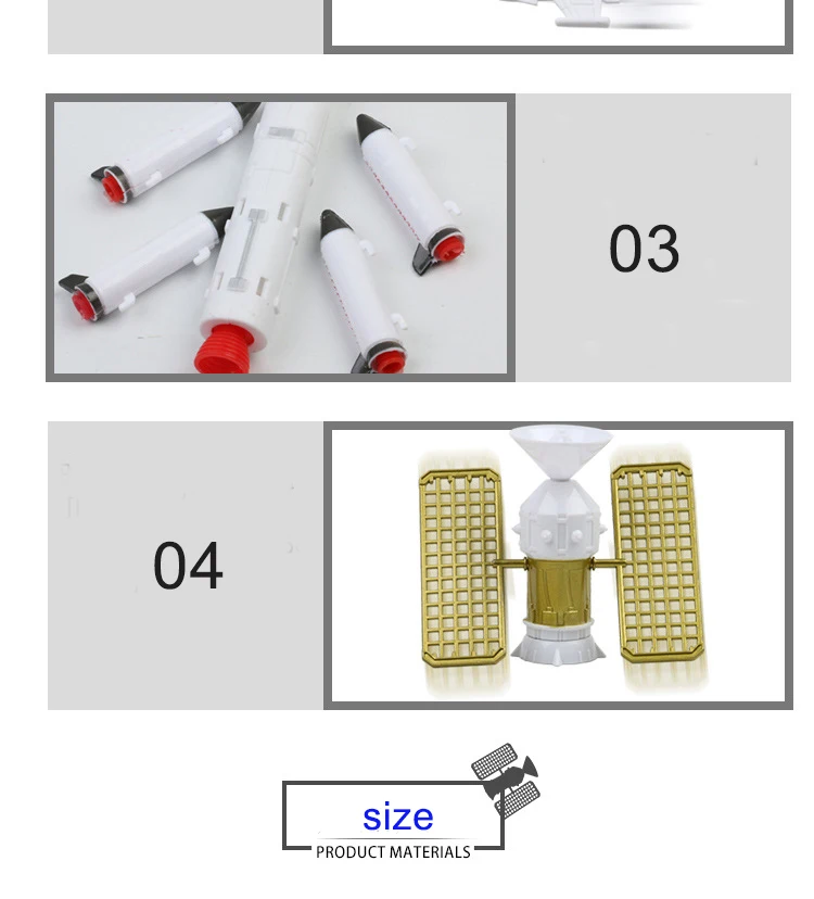 7 комплектов, космическая разведка, ракета, пилотируемый космический полет, моделирование космоса, спутниковая модель, игрушки, истребитель, раннее образование