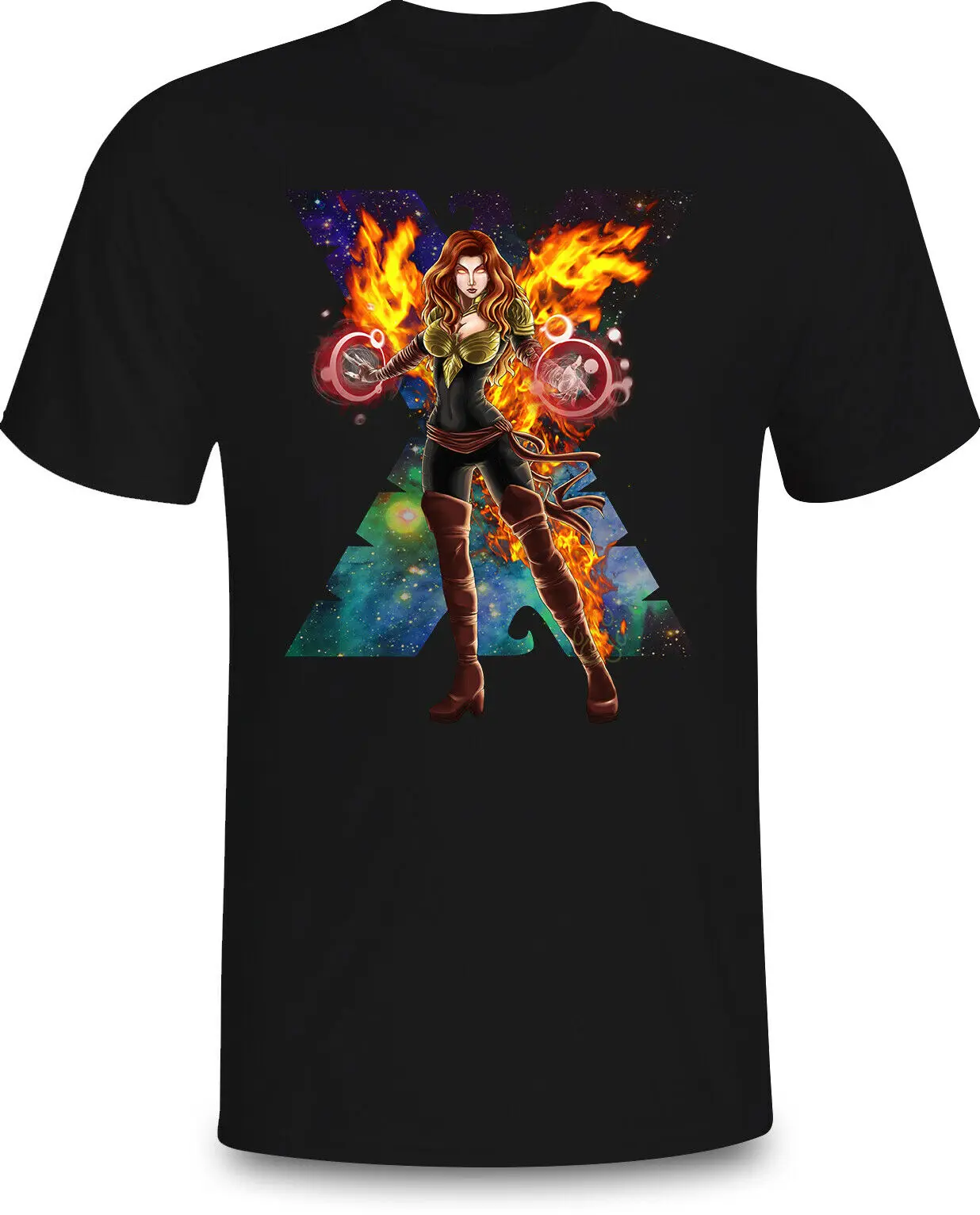 

The Dark Phoenix Saga Jean Grey X-Men Phoenix Force Men's Women Tee Shirt S-5XL Comfortable top tee The New