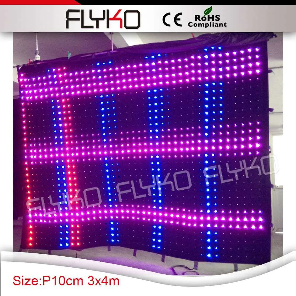 p10 led video curtain 31