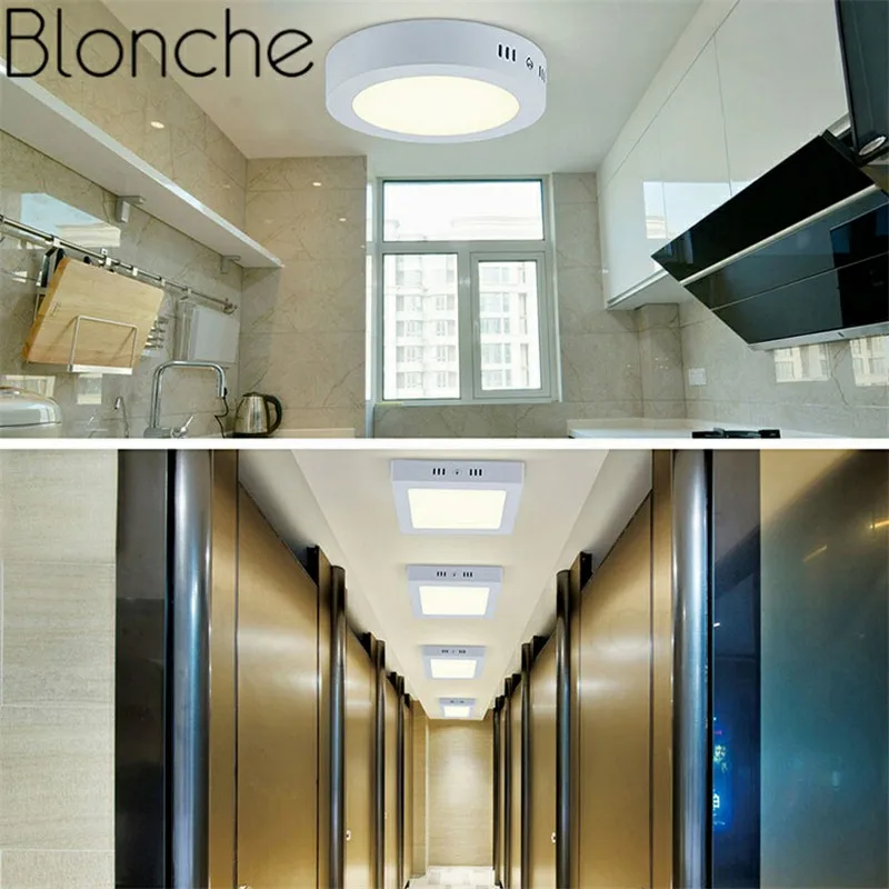 Светодиодная панель Blonche AC85 ~ 265 В Современная потолочная лампа