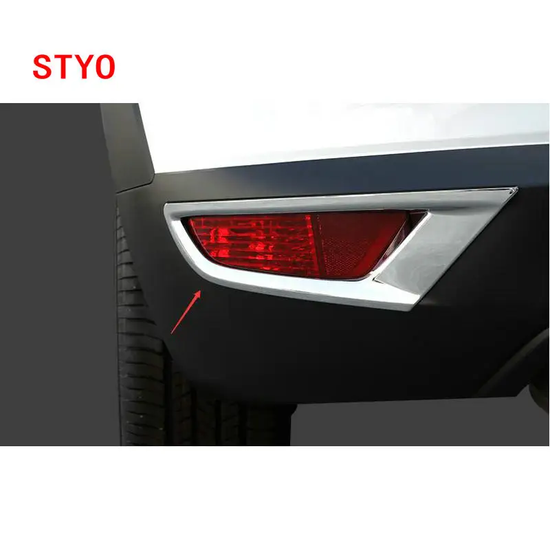 STYO Car ABS Rear Fog Light Cover Trim 2pcs For Mazda1 CX3 CX-3 2017 2018 | Автомобили и мотоциклы