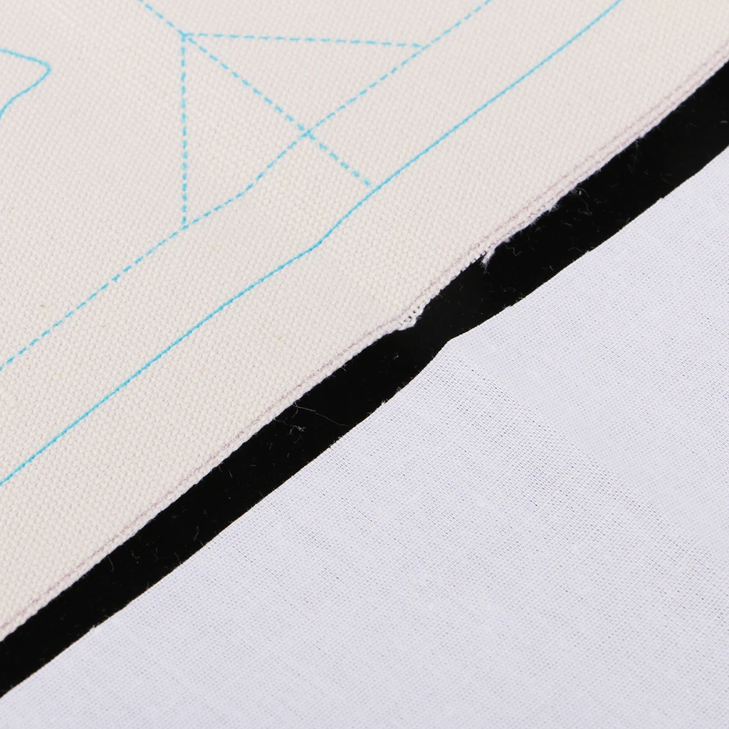 DIY Embroidery Cross Stitch Kit Pouch Canvas Drawstring Bag Handmade Needlework