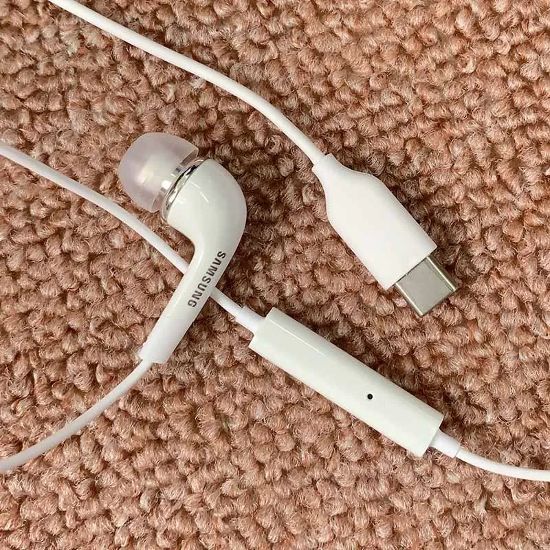 

Original Samsung TYPE C Earphone 24Bit HD DAC USB-C Earphone Adapter For Galaxy A8S Note 10 Ipad Pro Pixel 2 3 XL HTC U11 U12+