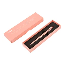 

Fashion Elegant Rose Gold 0.5mm 0.38mm Fountain Pen with Gift Box High-end Metal Ink Pens for Student Women Writing Stationery