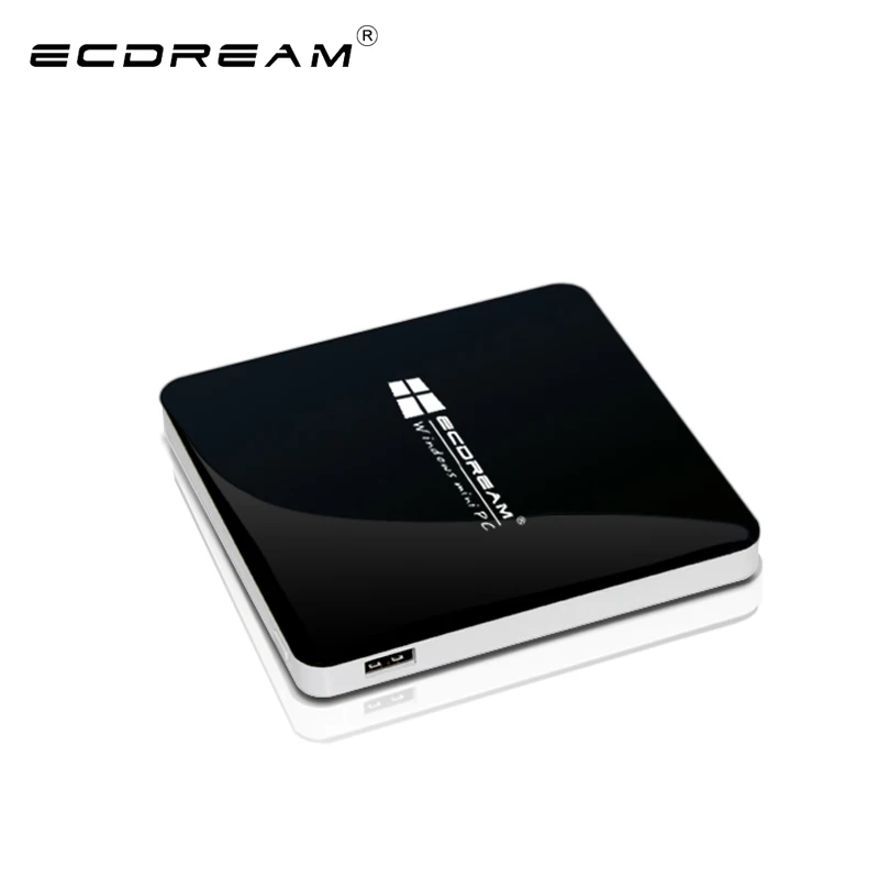 Тонкий МИНИ-ПК TV Box Atom Z3735F Quad Core CPU активировать Windows 8.1 OS 2 ГБ 32 Коробка Для Хранения