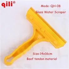 QILI QH-08 горячая Распродажа ABS+ из говяжьих сухожилий; полосы скребок Стекло скребок для воды Инструменты окна стол лезвие стеклоочистителя Щетка Для Чистки инструмента