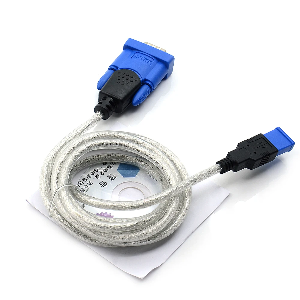RS232 конвертер Z TEK USB1.1 для преобразование разъем USB Rs232 кабель HDS/MB C3/NEC программист| |