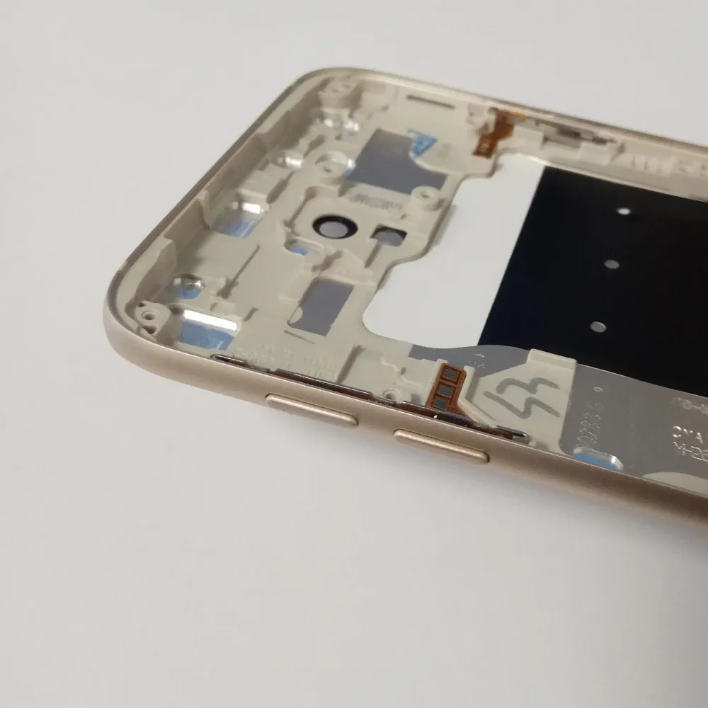 Для Samsung Galaxy J5 2017 j530 J530F J7 J730 J730F промежуточный корпус Батарея задняя крышка с