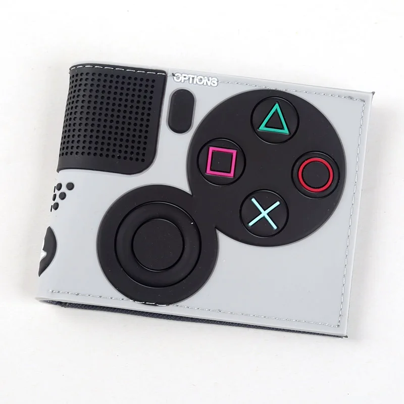 Игровая ручка кошелек "PlayStation" 3D Touch и супер крутые мужские кошельки Сумочка из ПВХ Bi-Fold - Цвет: Q-05