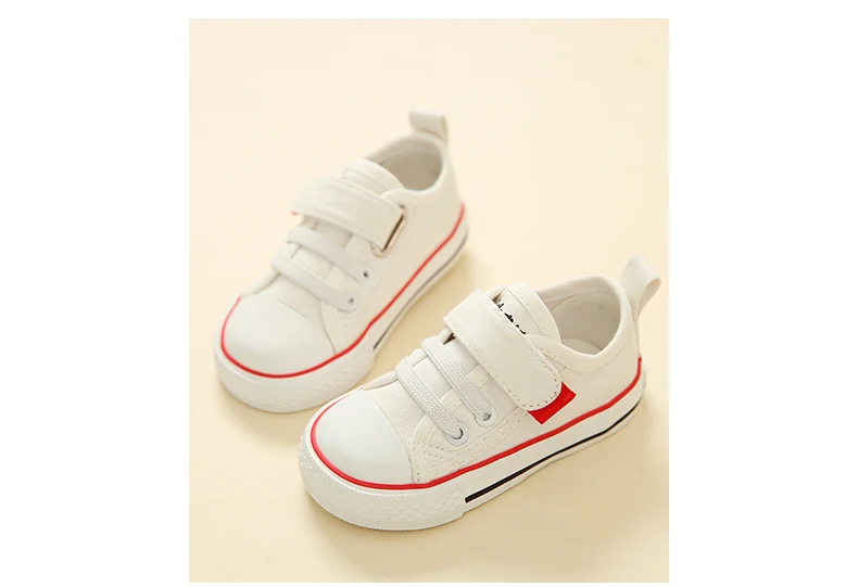 Sapatos para a Menina Sapatos de Lona Moda da Criança Bebê Crianças Meninos Nova Primavera Verão Meninas Tênis Branco Sapatos 2020 16 Bebê crianças sapatos para a menina crianças