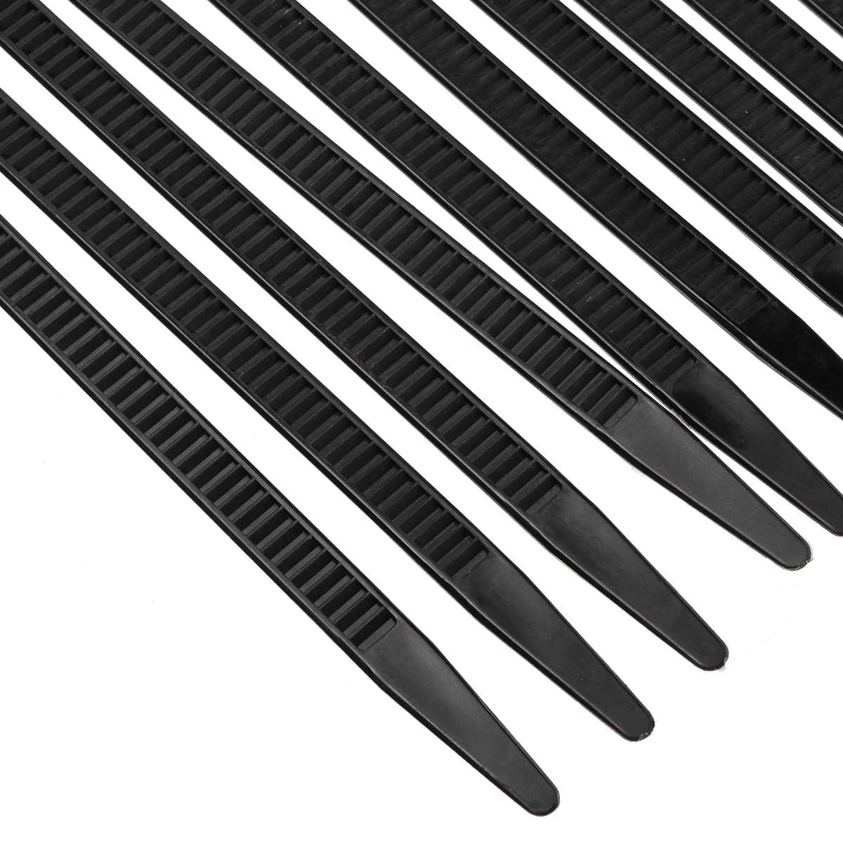 10Pcs/Lot Plastic Double Flex Cuff Disposable Restraint Zip Tie Self Locking Nylon Cable Ties 12mmx700mm