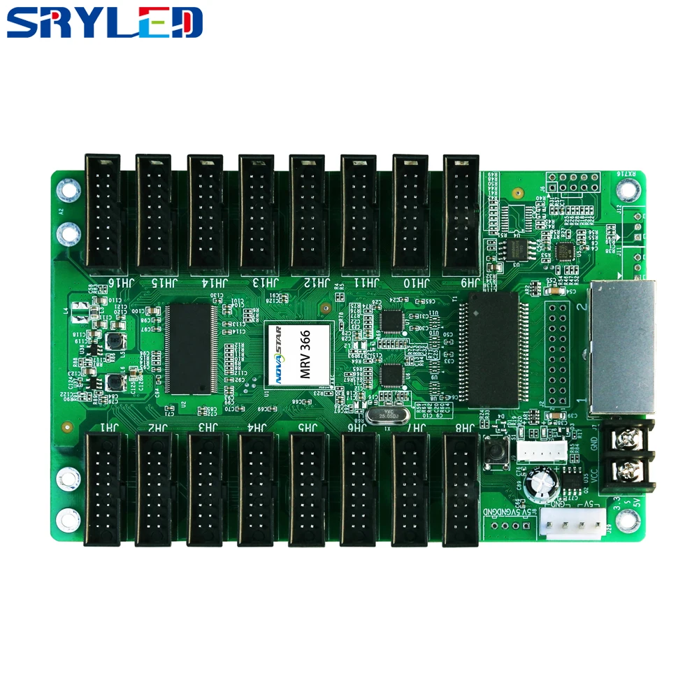 

Novastar LED Matrix Controller MRV366 Hub75 Full Color Receiving Card