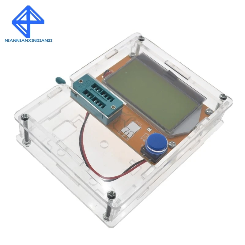 LCR-T4 коробка прозрачный акриловый LCR-T4 чехол Корпус для LCR-T4 транзисторный тестер ESR SCR/MOS LCR T4