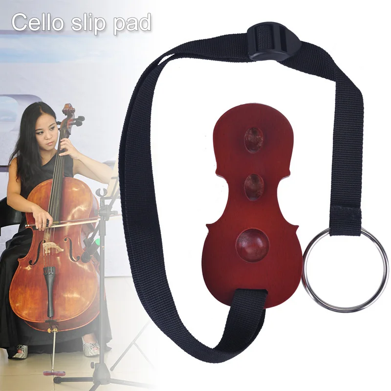 

1 Pcs Cello Anti-slip Mat Pad Stop Holder Stopper Wooden Durable Protector Accessories BB55