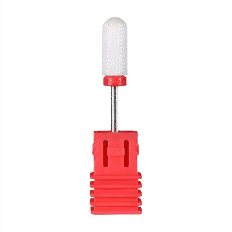 Manicure Ceramic Grinding Head for Electric Nail Polish Machine Accessories - Цвет: E