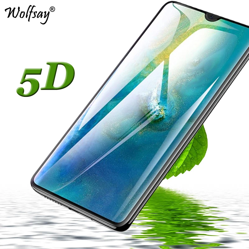 

5D Full Glue Screen Protector Glass Huawei Mate 20 Tempered Glass Huawei Mate 20 Full Cover Round Edge Glass Huawei Mate 20 Film