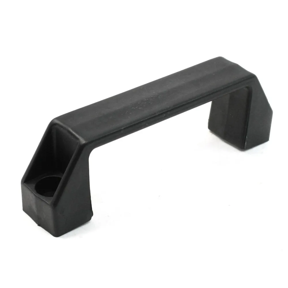 High Quality 103mmx25mmx40mm Black Plastic Door Handle 8mm Mounting
