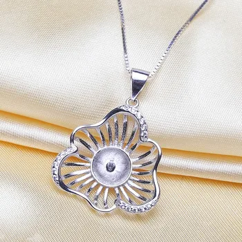 

Fashion Pearl Pendant Mountings, Pendant Findings, Pendant Settings Jewelry Parts Fittings Women's Accessories