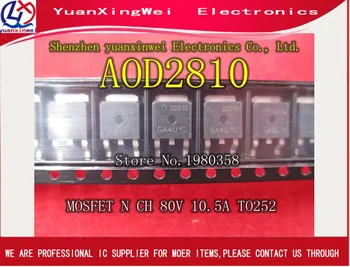 

20pcs/lot AOD2810 D2810 TO-252 100% NEW Free Shipping