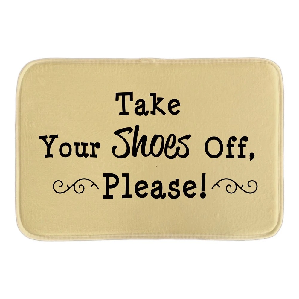 Take Your Shose Off Please Doormats Cute Home Welcome font b Indoor b font Outdoor Door
