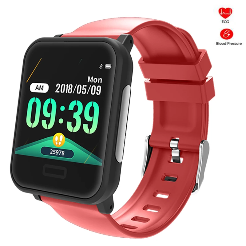 Смарт браслет E33 ECG HR фитнес трекер артериального давления смарт IP67