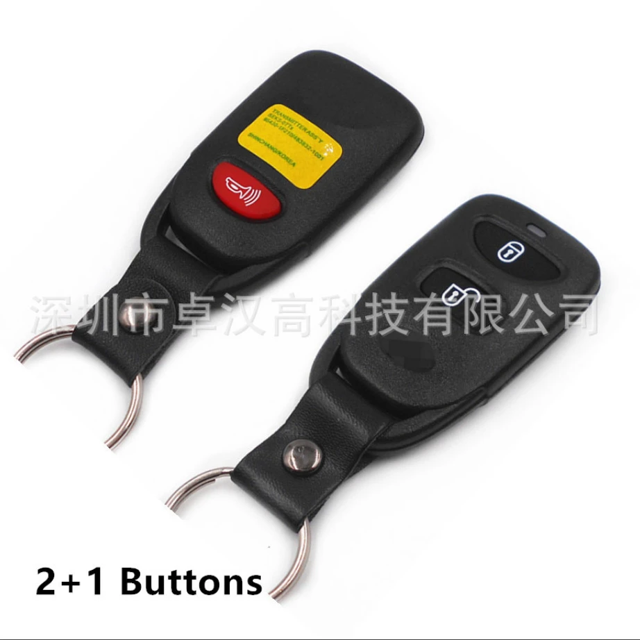

For Hyundai i20 i30 i40 Mistra Xcent Veloster Instead of Original Factory Auto Car Key KEHY 2 + 1 Buttons Change Car Key Shell