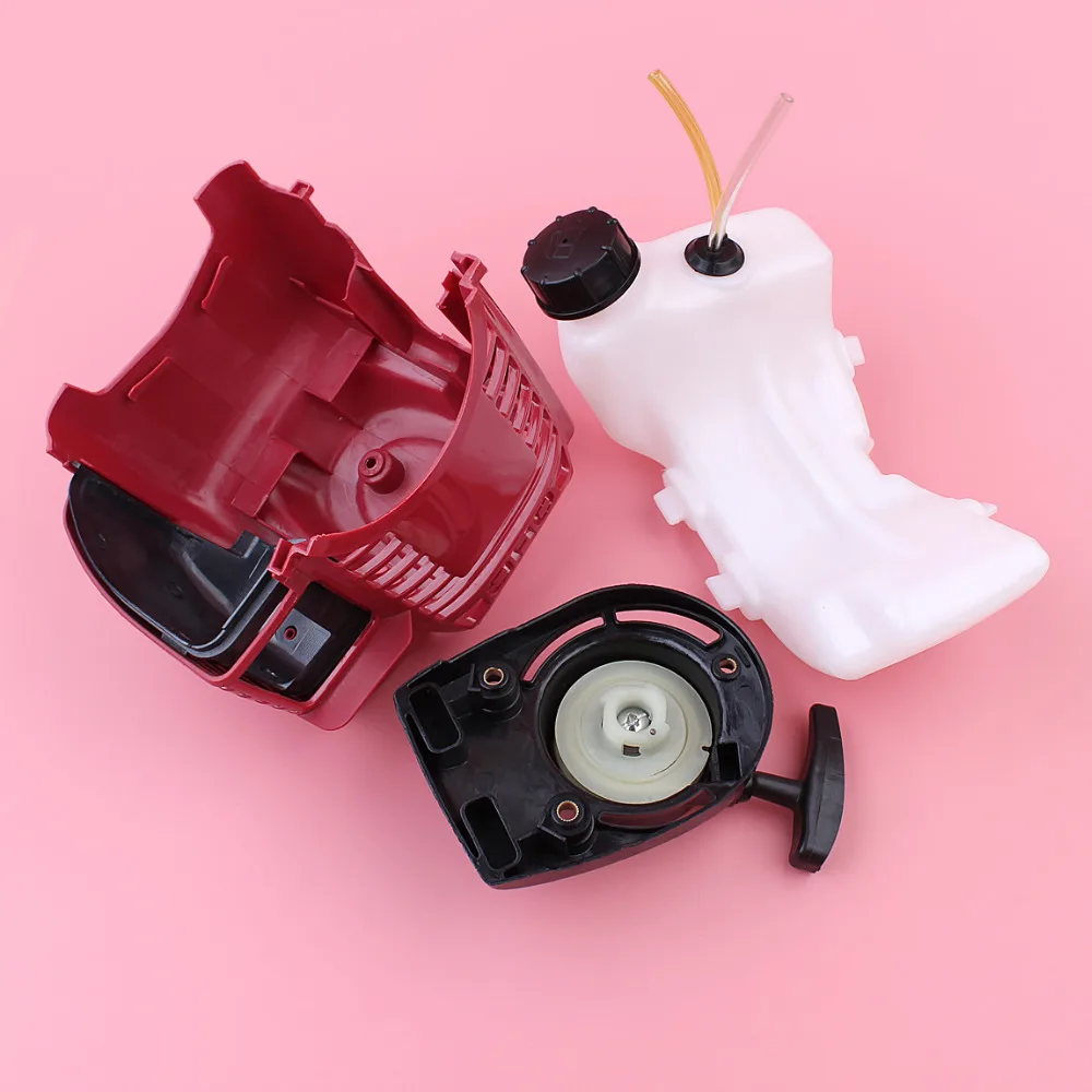 Top Cylinder Engine Cover Recoil Pull Starter Fuel Tank Kit For Honda GX35 GX 35 4 Stroke Engine Trimmer Lawn Mower Parts