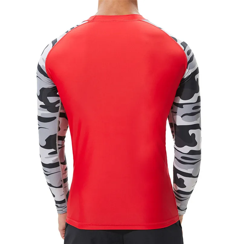 UV Protect Surfing Rash Guard Men Swimwear Long Sleeve Swimsuit Mens Rashguard Surf Shirt For Swimming Sailing Diving Wetsuits 2 (15)