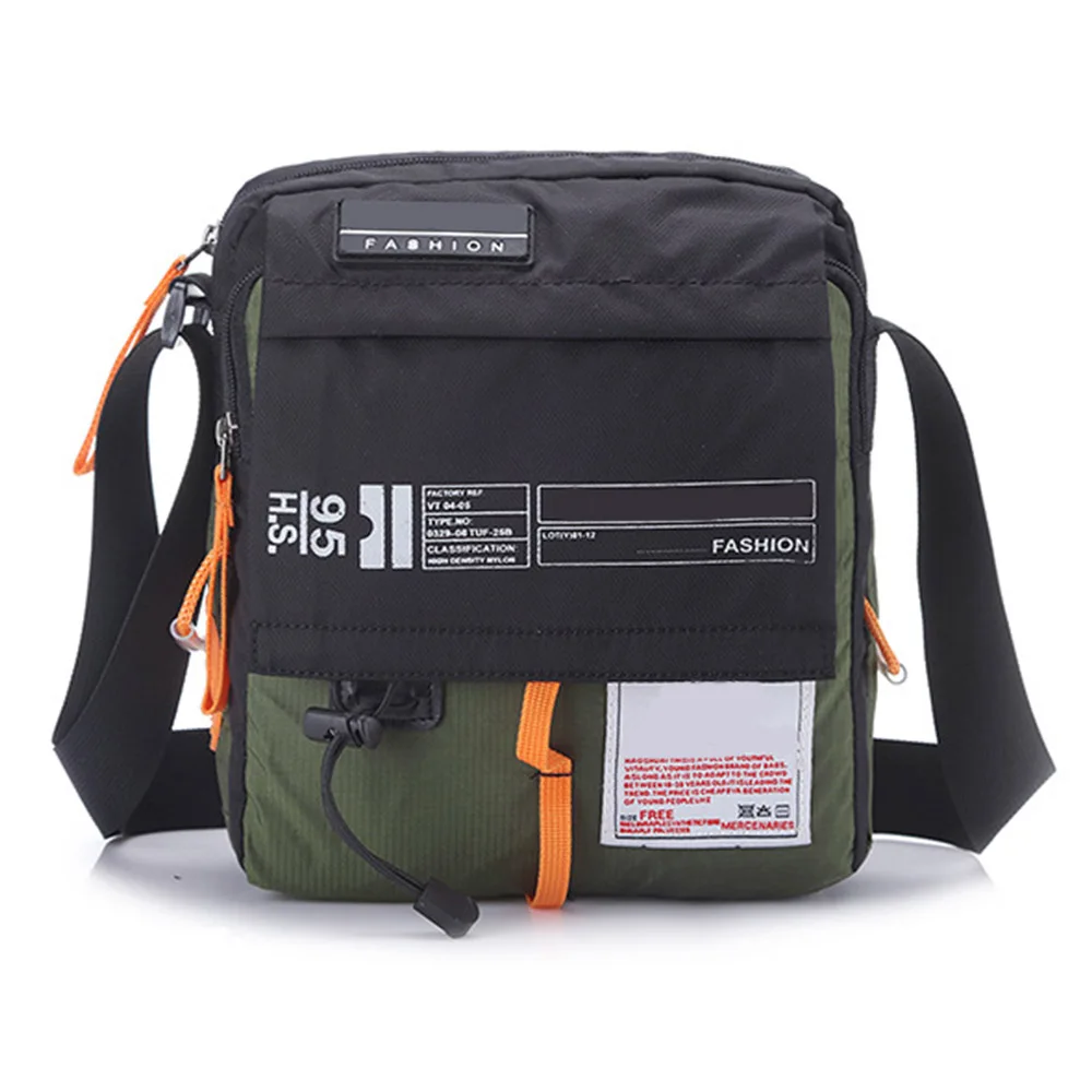 Многофункциональная Мужская нейлоновая сумка-мессенджер, сумки на плечо, дорожные сумки для велосипеда, сумки для рыбалки, Прямая