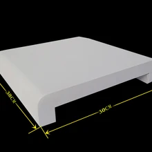 Лотки для ювелирных изделий из белой кожи, деревянные стенты для демонстрации ювелирных изделий