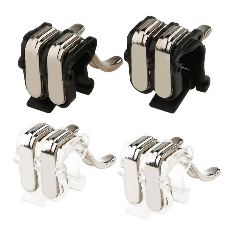 

2pcs W6 Smart Phone Gaming Trigger Fire Button Aim Key Smart Phone Joysticks Game Shooter Controller for PUBG