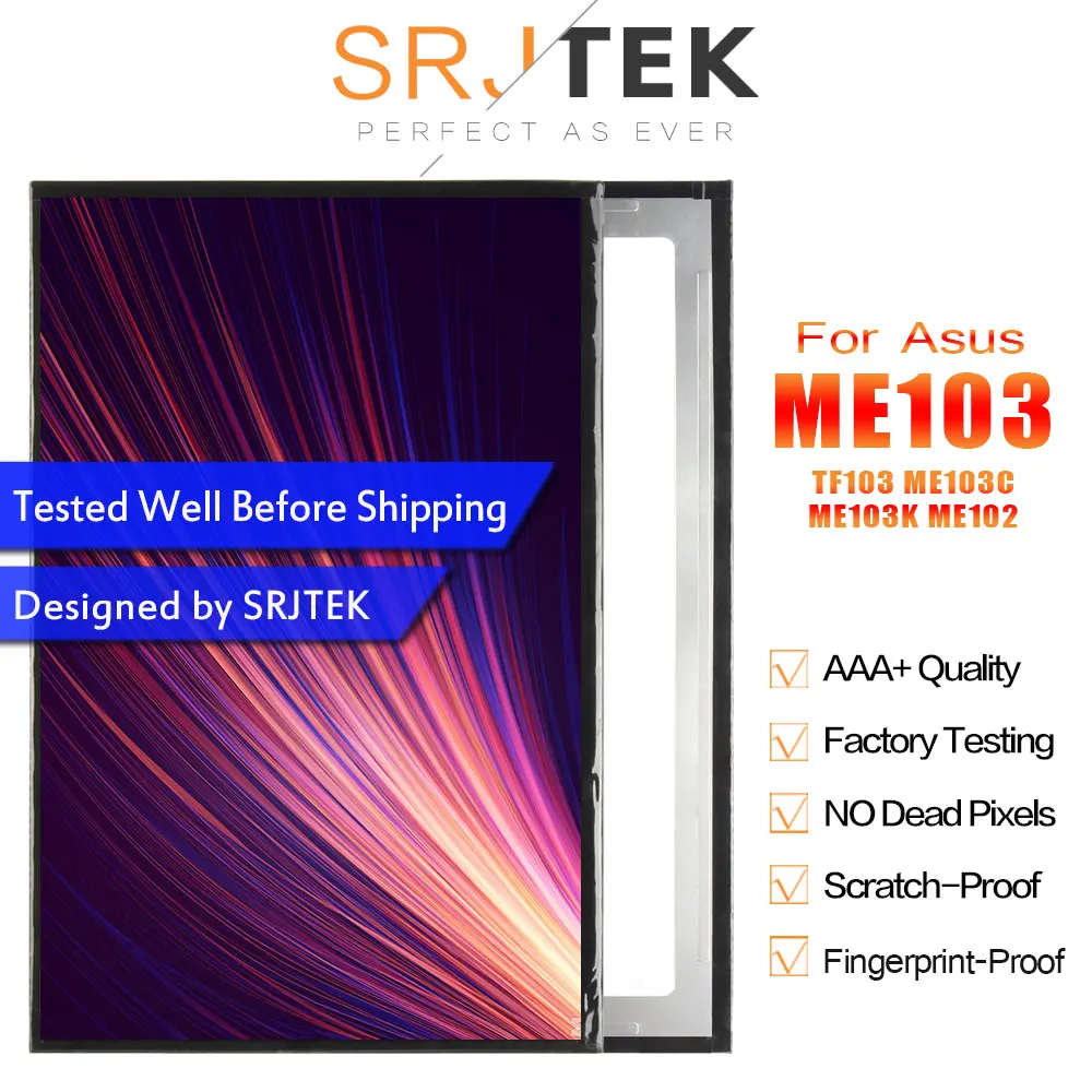ЖК дисплей с панелью и монитором для ASUS Transformer Pad TF103 ME103 K010 ME103C ME103K ME102 K018 K00F TF103CG|screen