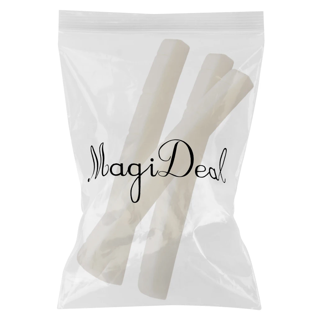 New Arrival 3x Ivory Curved Slotted BONE NUT for Fender Stratocaster Tele Guitar Accs for Electric Guitar