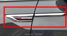 Para 2017 2018 2019 VW tizan mk2 4 Motion 4 Motion 4X4 original lateral de la puerta del ala del guardabarros insignia pegatina ribete
