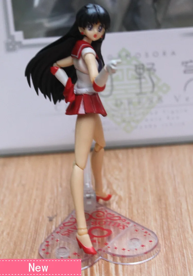 Anime Sailor Moon Sailor Mars PVC Aksi Gambar Koleksi Model Mainan