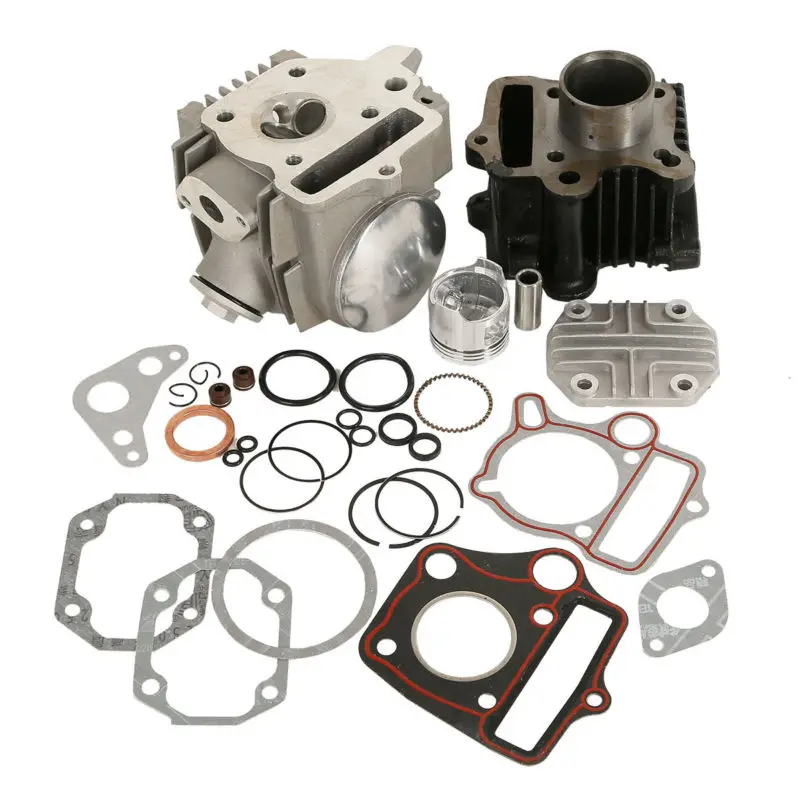 Motorcycle 39mm Bore Cylinder Head Piston Engine Rebuild Kit For Honda Z50R 1982 1999 XR50R 1999